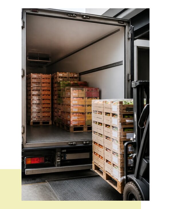 Перевозка сельхозпродукции на паллетах с доставкой в Реж